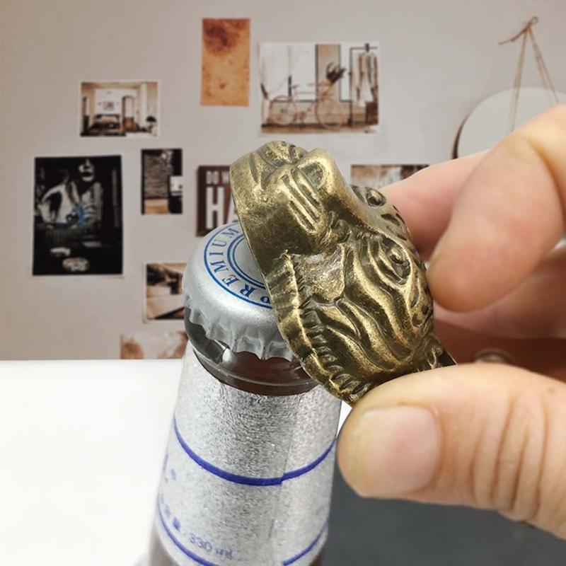 Beer Bottle Opener,Metal Bottle Opener for Men,Women, Small and Practical