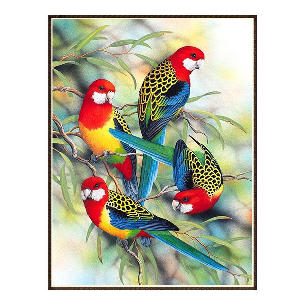 Bird 5D Round Diamond Painting Embroidery DIY Needlework Cross Stitch Set