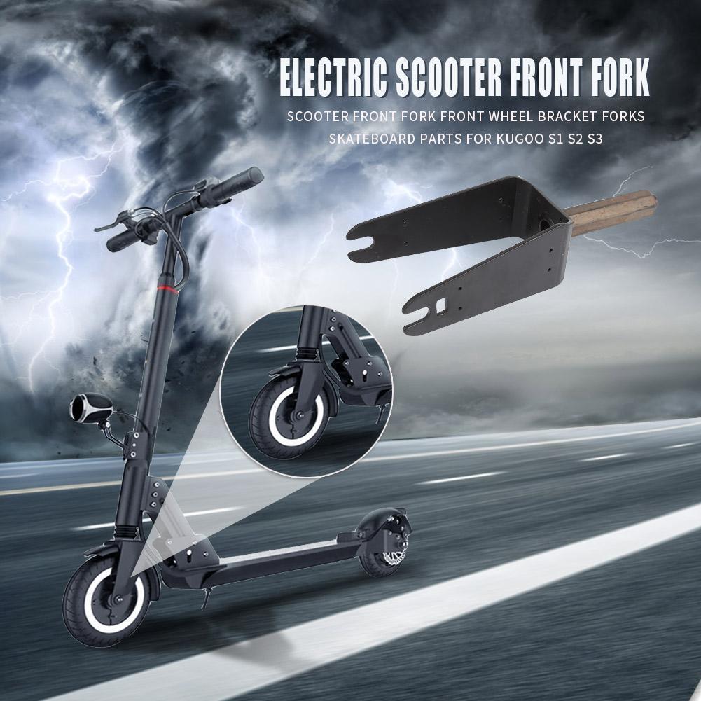 Skateboard Aluminum Alloy Front Fork for KUGOO S1 S2 S3 Electric Scooter