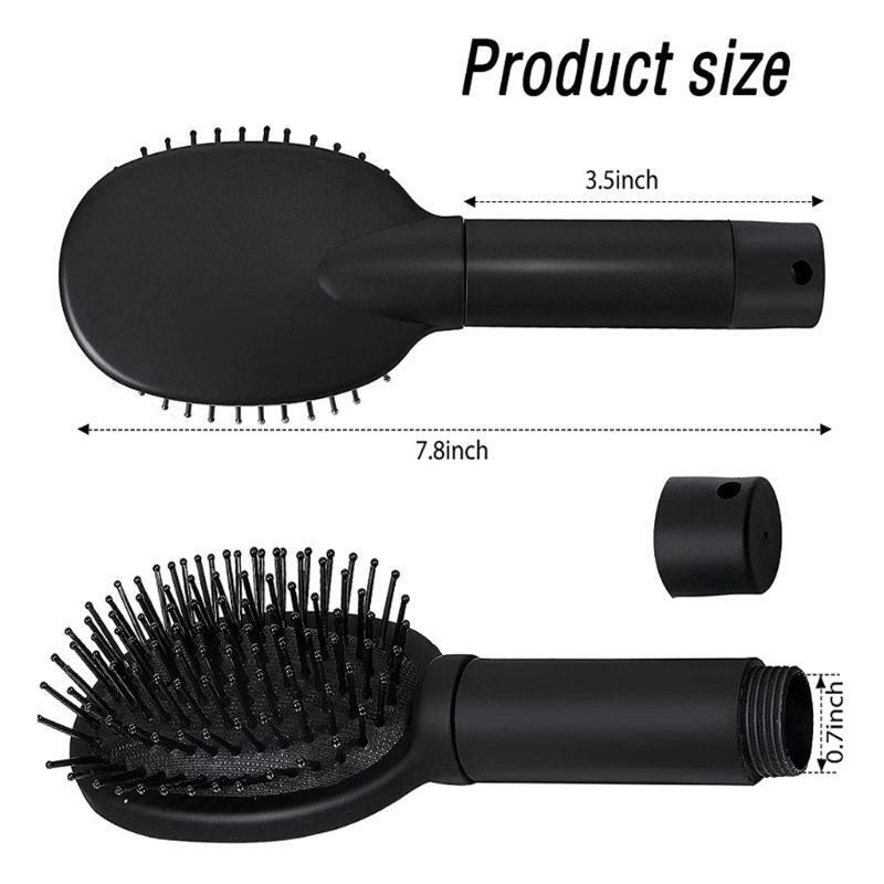 Hair Brush Secret Stash Box Money Jewelry Key Pill Storage Box Safe Stash Comb