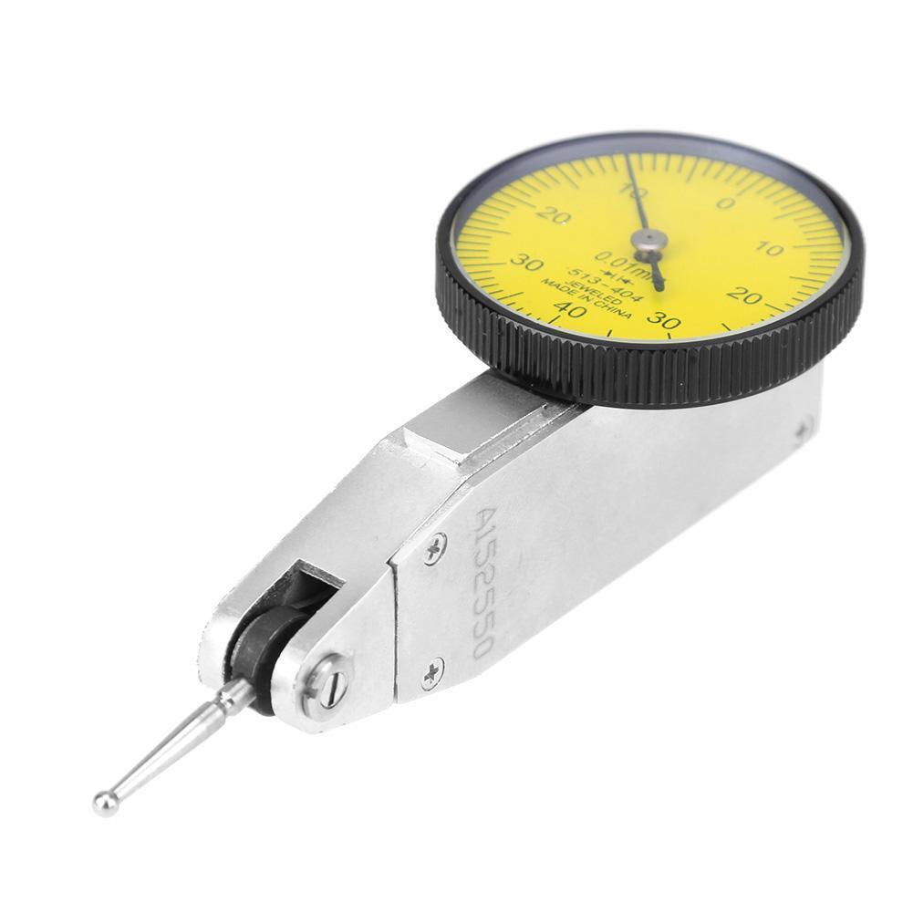 0-0.8mm Precision Waterproof Dial Test Lever Indicator Gauge Scale Meter