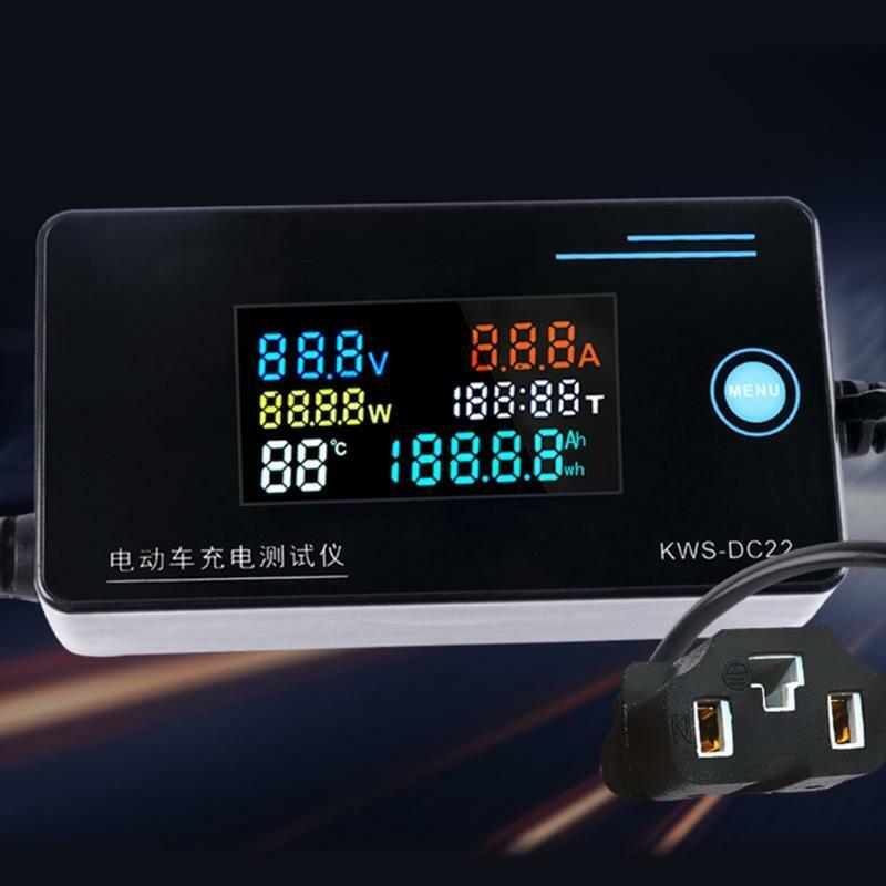 Professional Charger Detector Upgrade Charger Measurement Voltmeter 4-120V