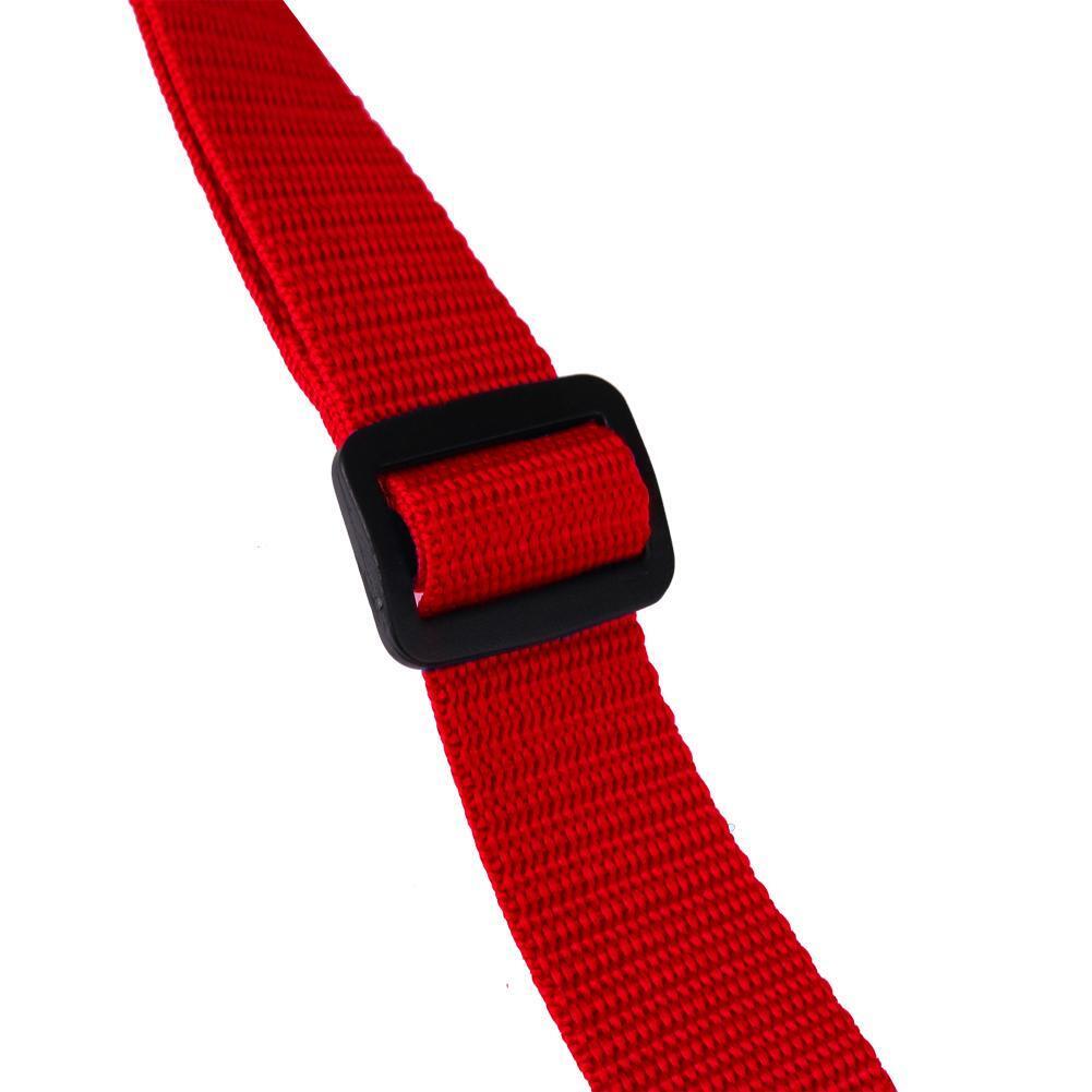 Adjustable Dogs Car Seat Belt Harness Pets Safe Seat Traction Rope (Red)