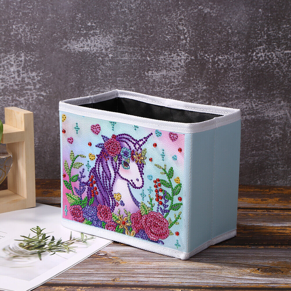 DIY Diamond Painting Folding Storage Box Home Craft Art Kit Case (PHZ009)