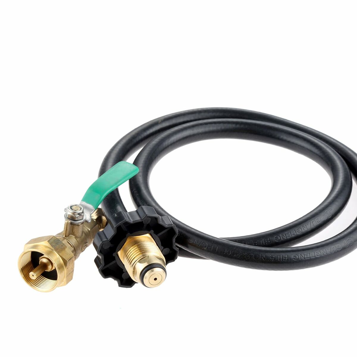 Propane Refill Adapter Hose for 1LB Gas Bottle 35.5" w/ Control Valve Parts