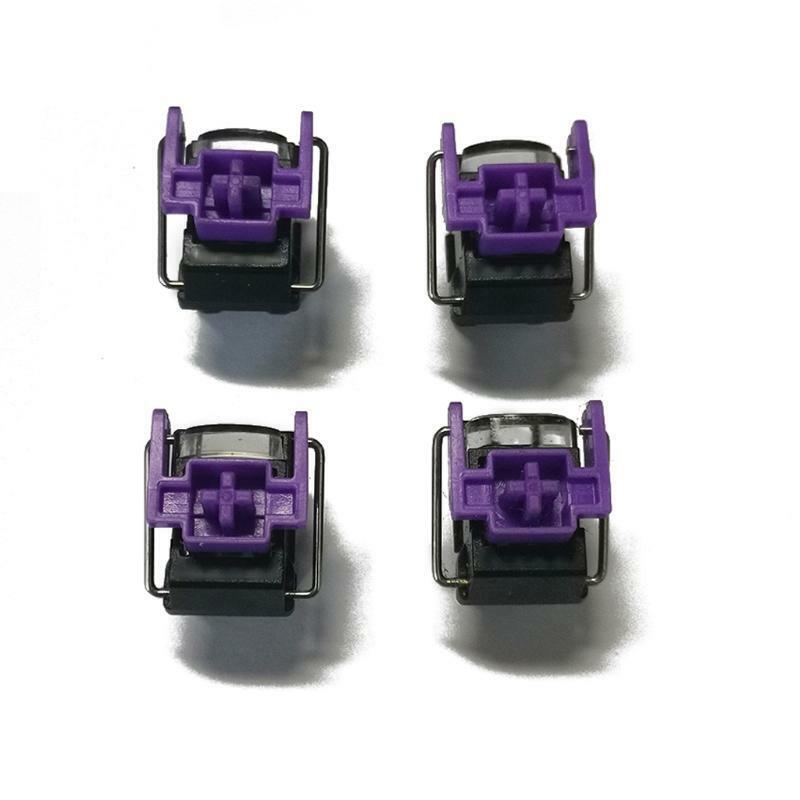 4 Pcs Purple Optical Switches Hot Swap Switch for Razer Huntsman Elite Keyboard