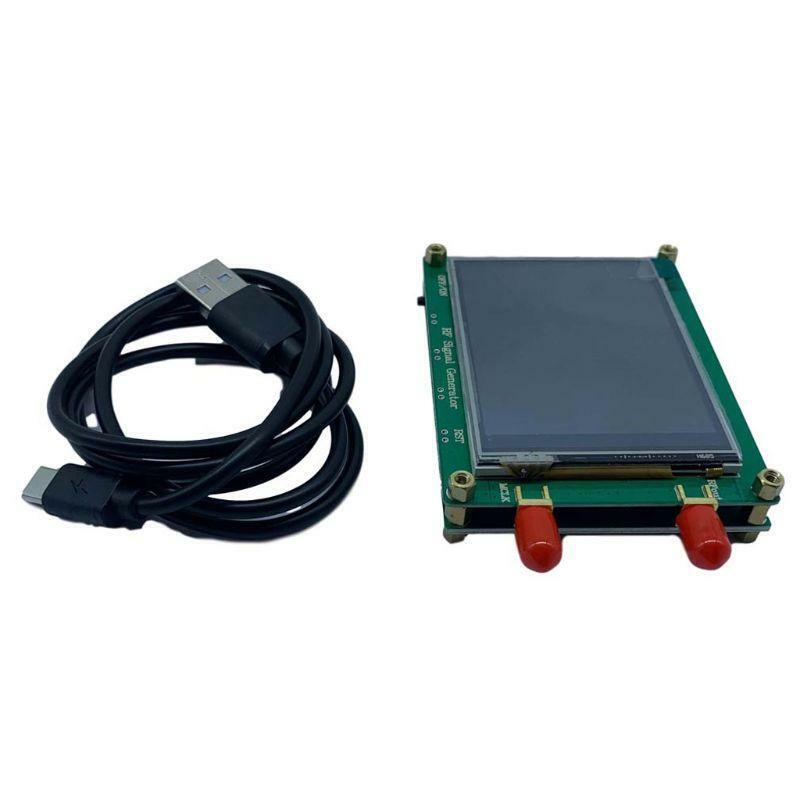 ADF4351 RF Signal Source Generator Wave Point Frequency Sweep Contact Screen LCD