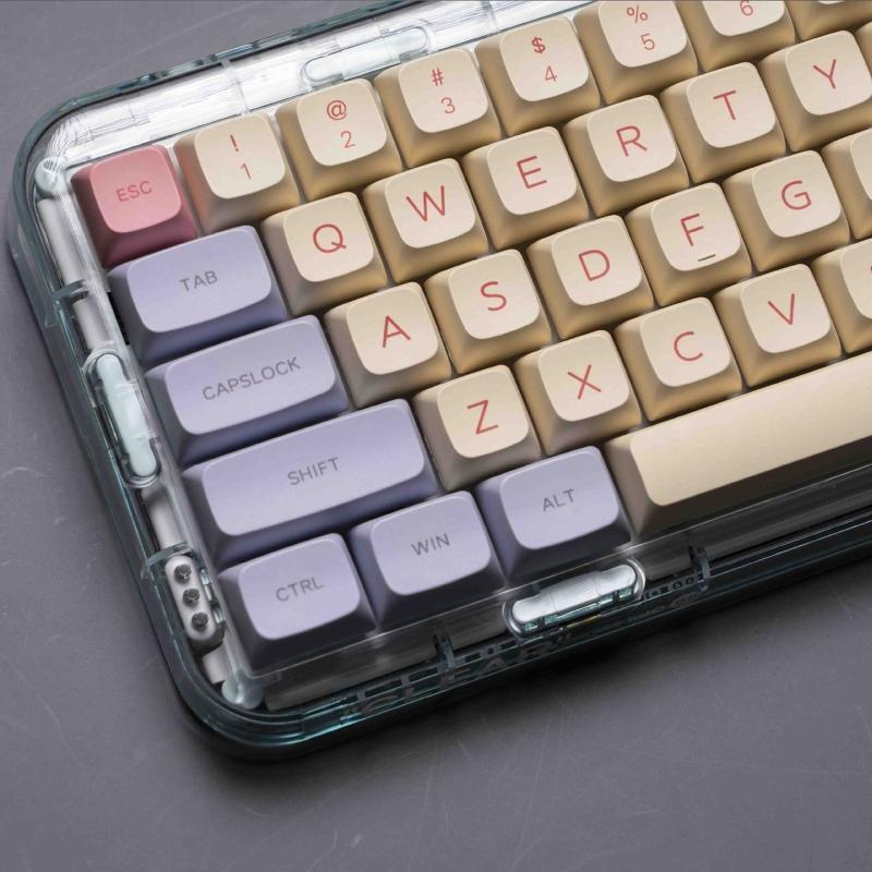 128Key Dye Sublimation Keycap XDA Profile Marshmallow Mechanical Keyboard Keycap