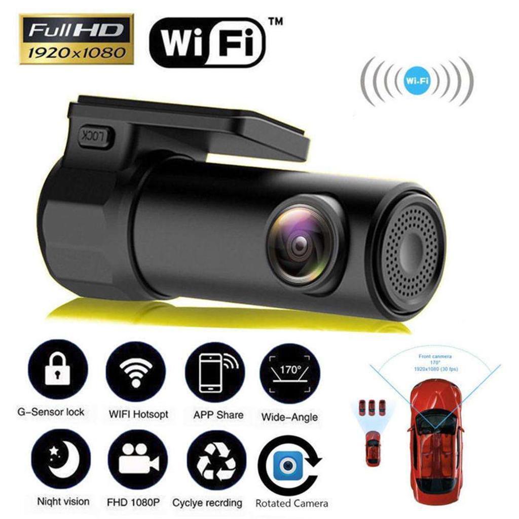 Full  Degree Angle Car Dashboard Camera Recorder With Gravity Sensor