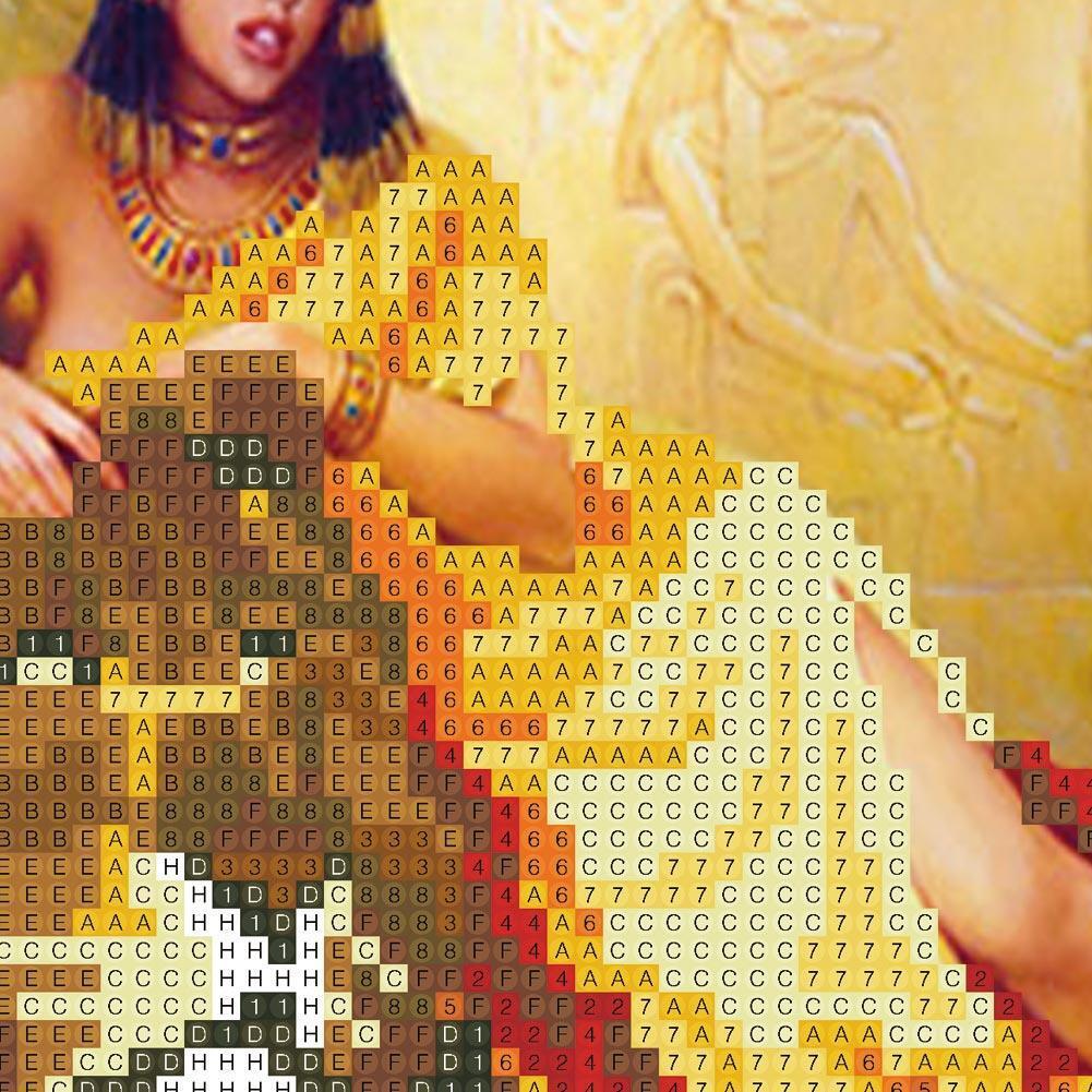 5D Diamond Painting DIY Girl Lion Embroidery Cross Stitch Home Art Decor