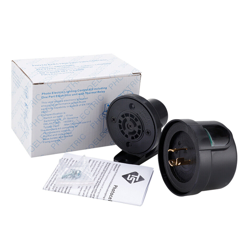to  Sensor Photocell Light Control Switch for Outdoor  Lamp