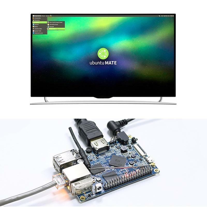 Orange Pi PC Plus 8G EMMC w/ WIFI, AllWinner H3 SoC 100M Ethernet Port/Wifi