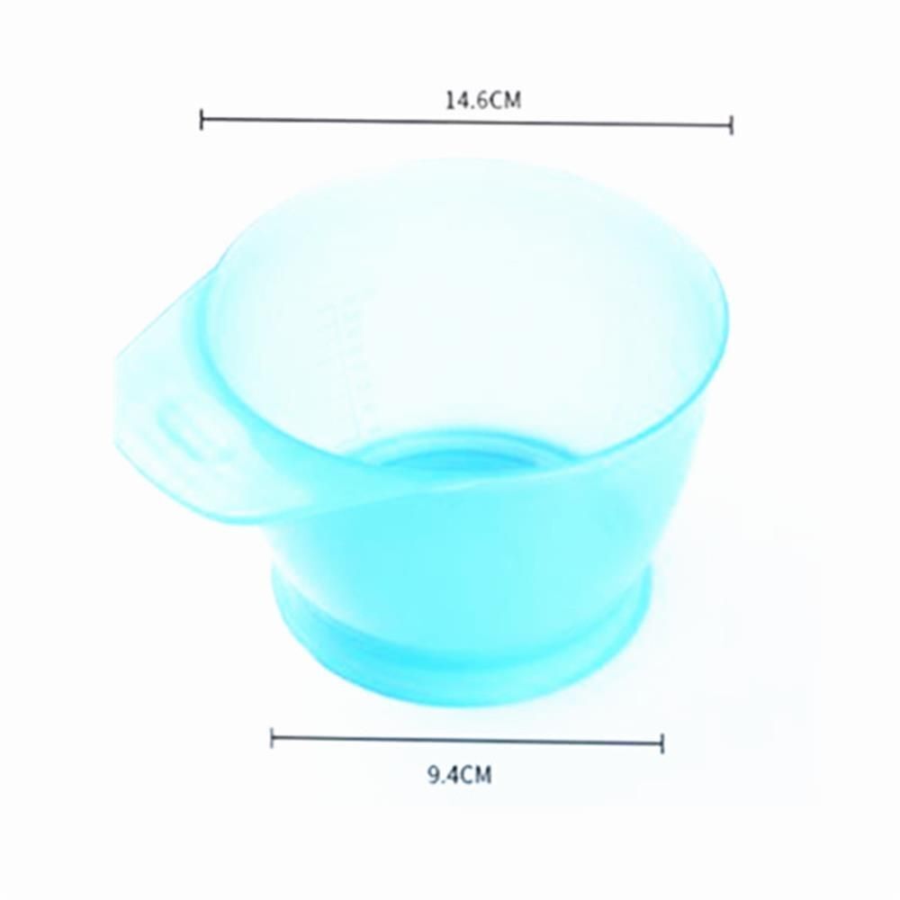 Hair Styling Tool Plastic DIY Hair Dye Hair Color Mixing Bowl Measuring Bowl