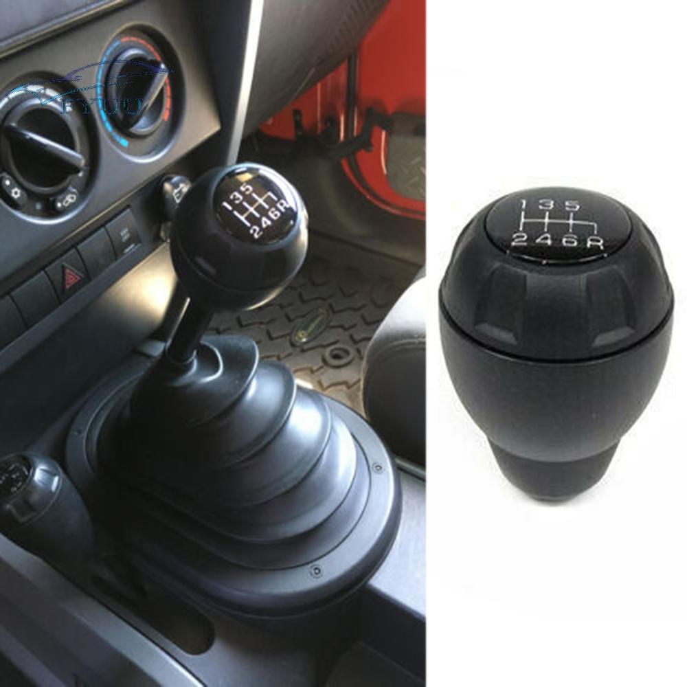 6 Speed Manual Shifter Shift Gear Knob For 2007-2013 Jeep Wrangler #52060485AG
