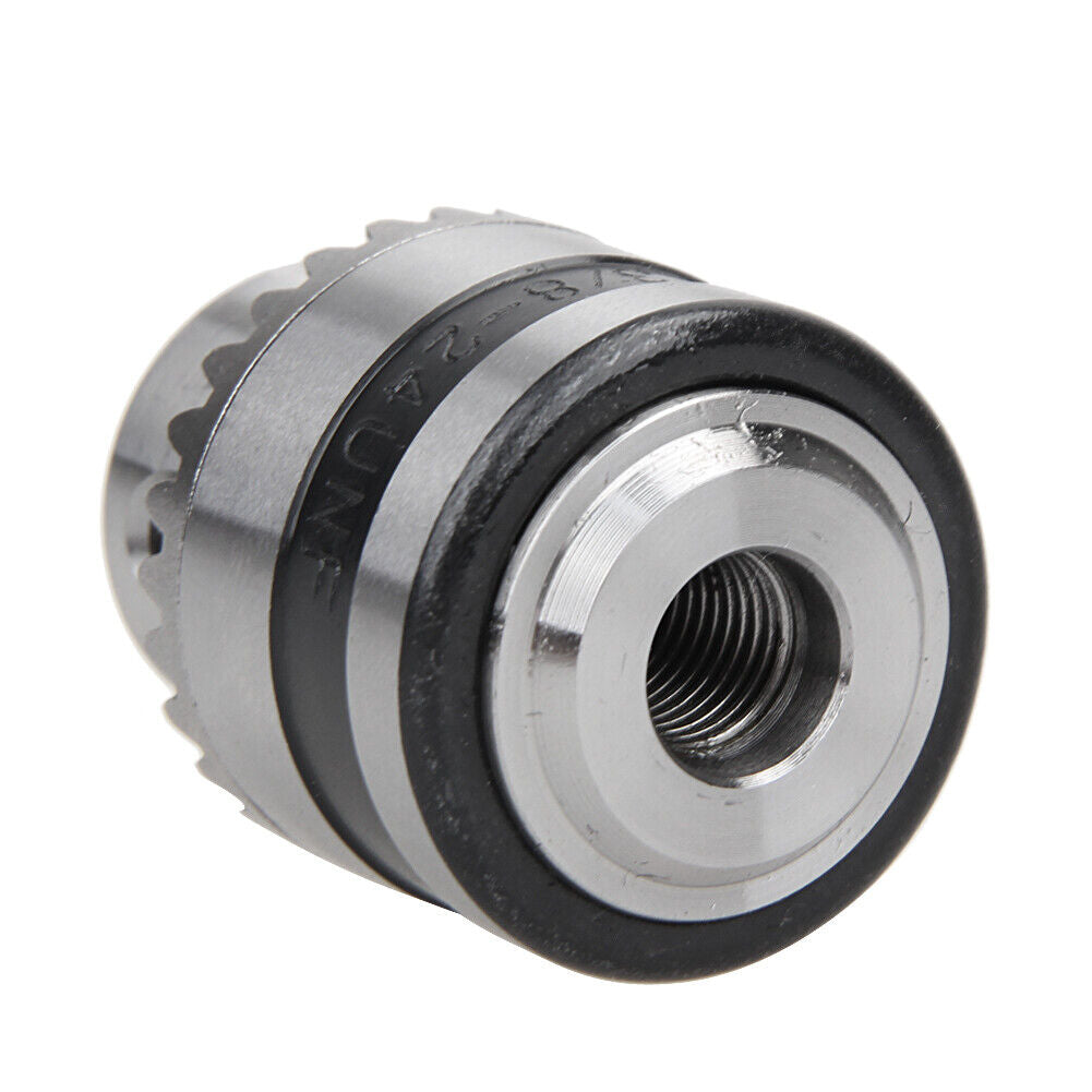 Electric Drill Chuck 0.6-6mm Thread 3/8-24UNF 1/4"Hex Shank Power Tools