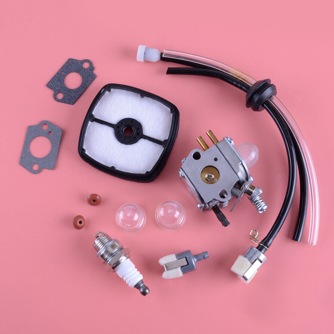 Carburetor Kit Fit for Zama C1U-K51 Echo HC-1500 HC-1600 HC-1800 Hedge Trimmer