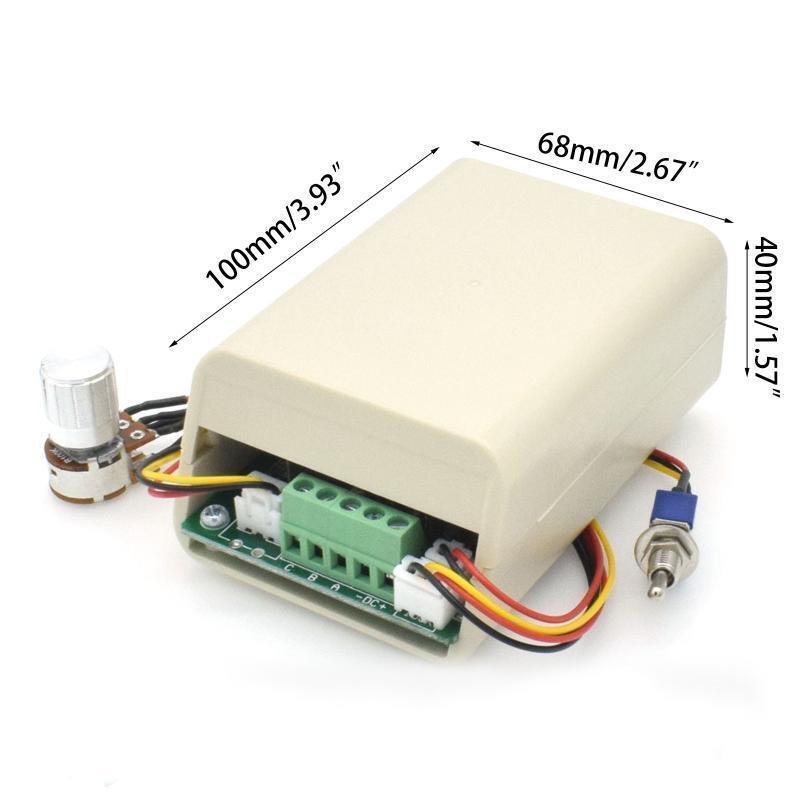 DC5-36V BLDC 3-Phase Sensorless Brushless Motor Controller 0100% Speed Range