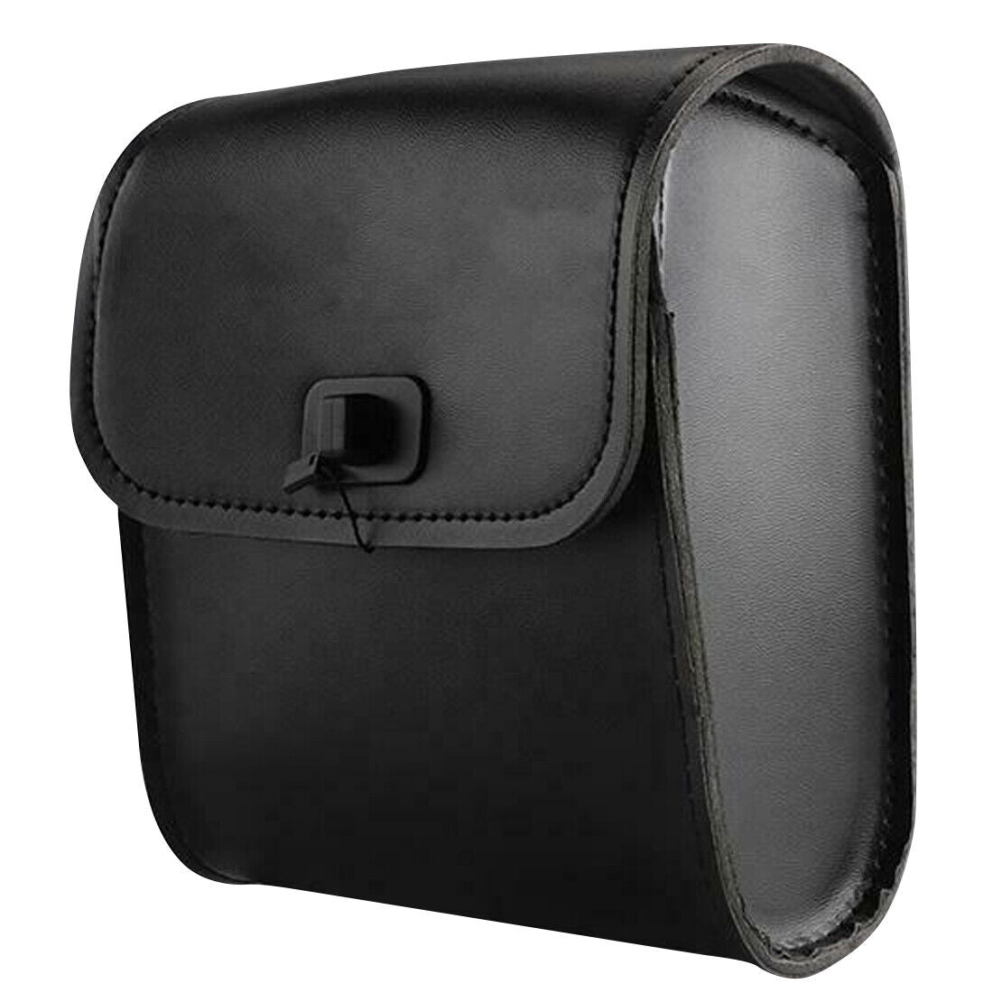 Hot Motorcycle Bike Tool Bag Fork Handlebar Saddlebag PU Leather Storage Pouch
