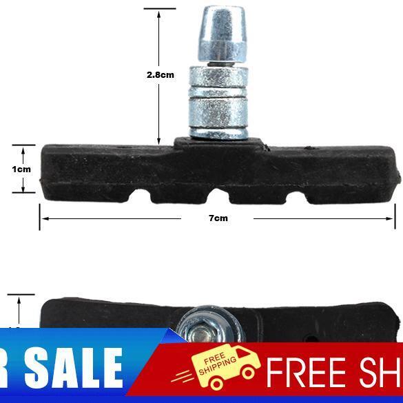 1 Pair MTB Road Bicycle Cycling Braking V-Brake V Brake Pads Blocks Holders