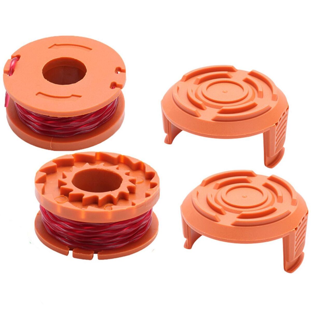 Refills with Worx WA0010 Spool Cap Trimmer Line Worx Replacement Spools