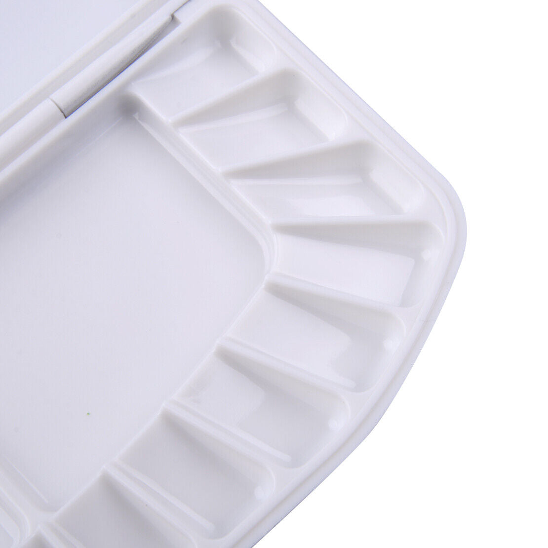18-Grid Water Color Paint Painting Tray Case Box Mixing Palette Airtight Travel
