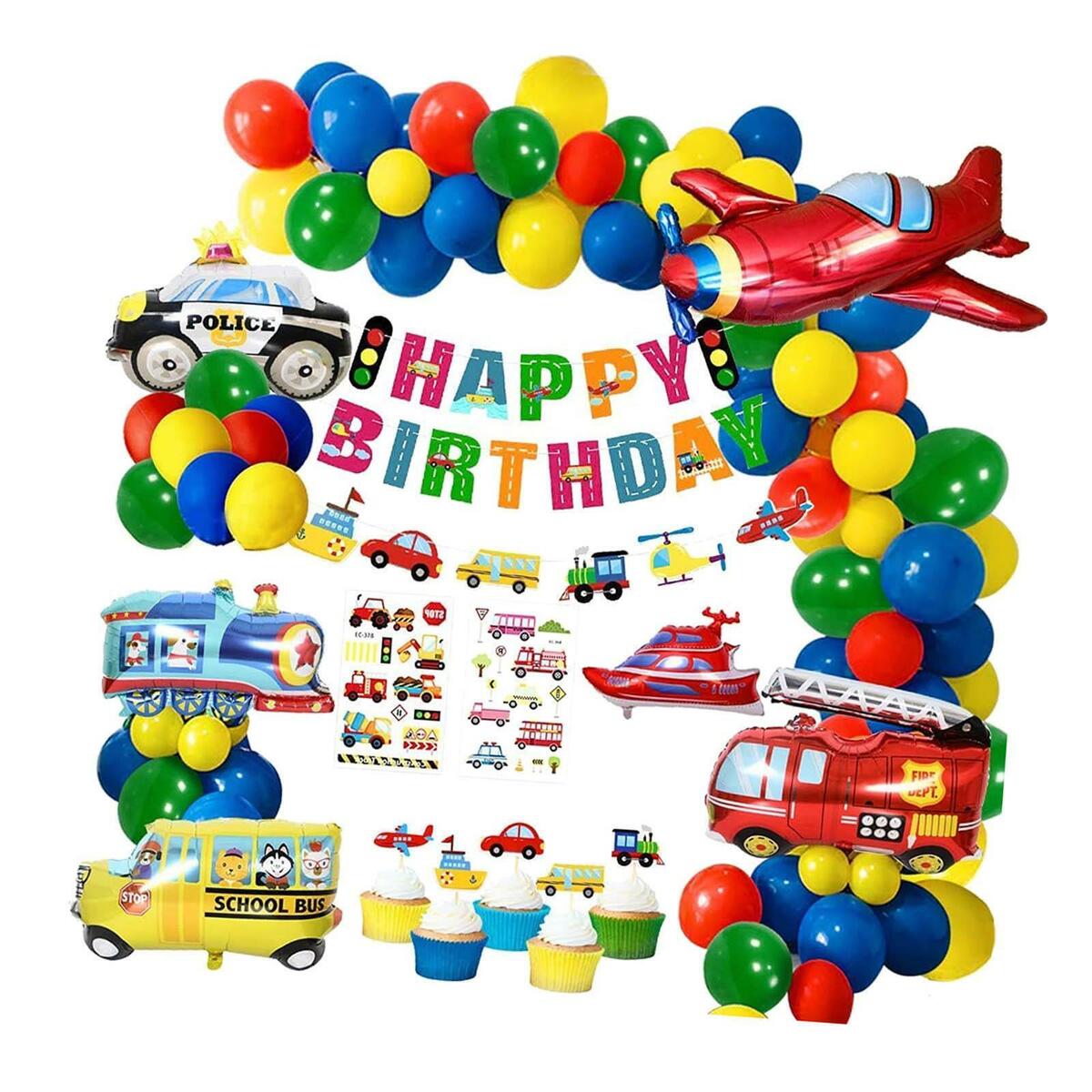 Transportation  Supplies Truck  Balloons for Wedding