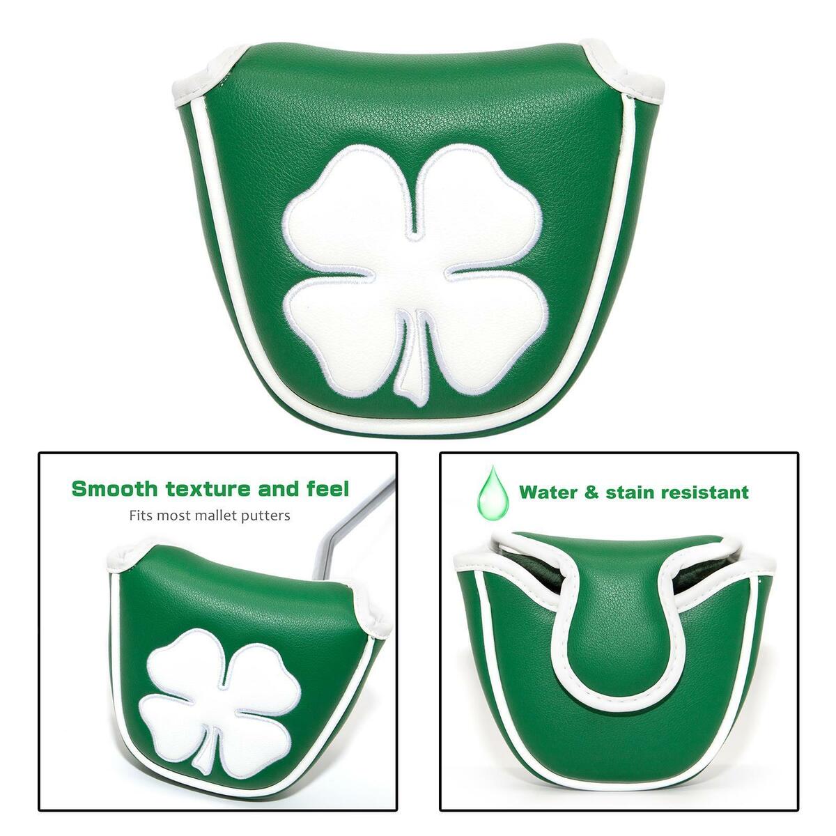 Golf Mallet Putter  PU Leather  Pattern Design,  Club Headcover