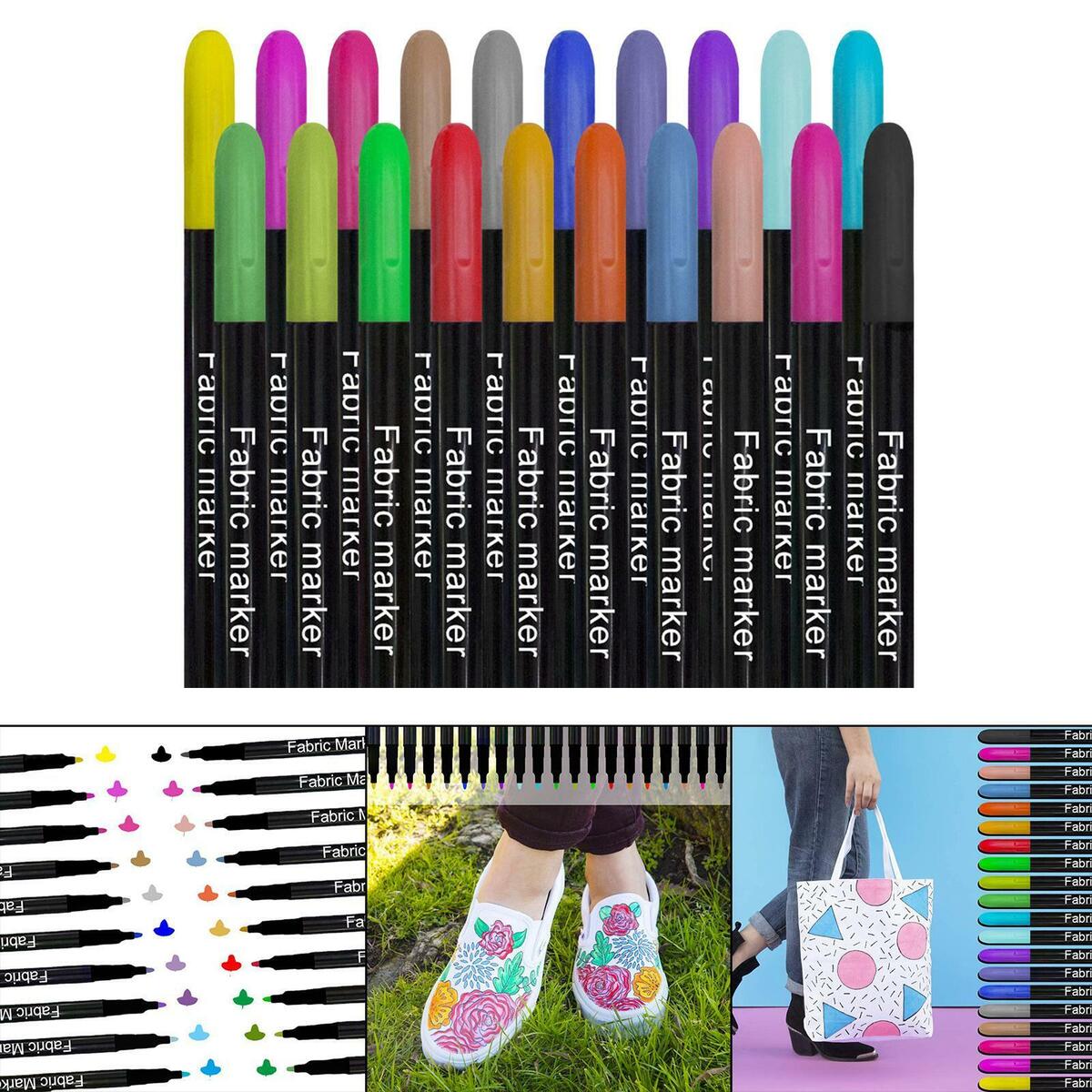 Unique Fabric Markers  Nontoxic DIY for Clothes Sewing Accessories Decor