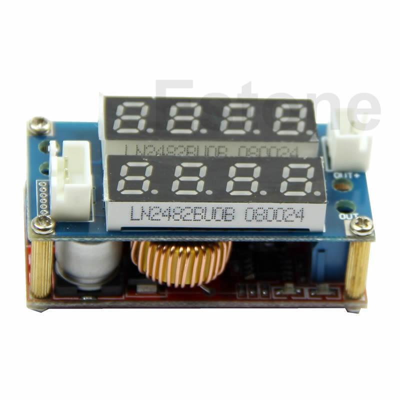 CC/CV Step-down Voltmeter Ammeter Module Charge LED Driver 5A Adjustable Power