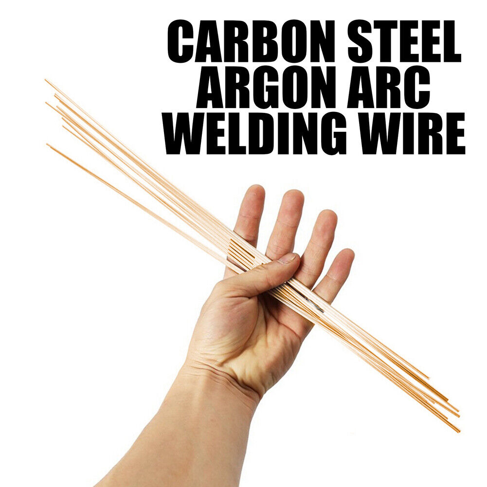10pcs Weld Bars Cored Wire Carbon Steel Argon Arc Welding Rods (33cmx2mm)