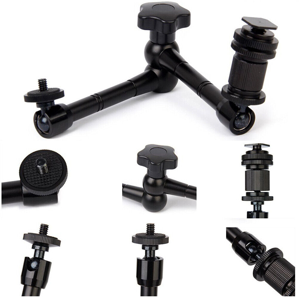 11 inch Adjustable Friction Articulating Magic Arm for DSLR LCD Monitor LED