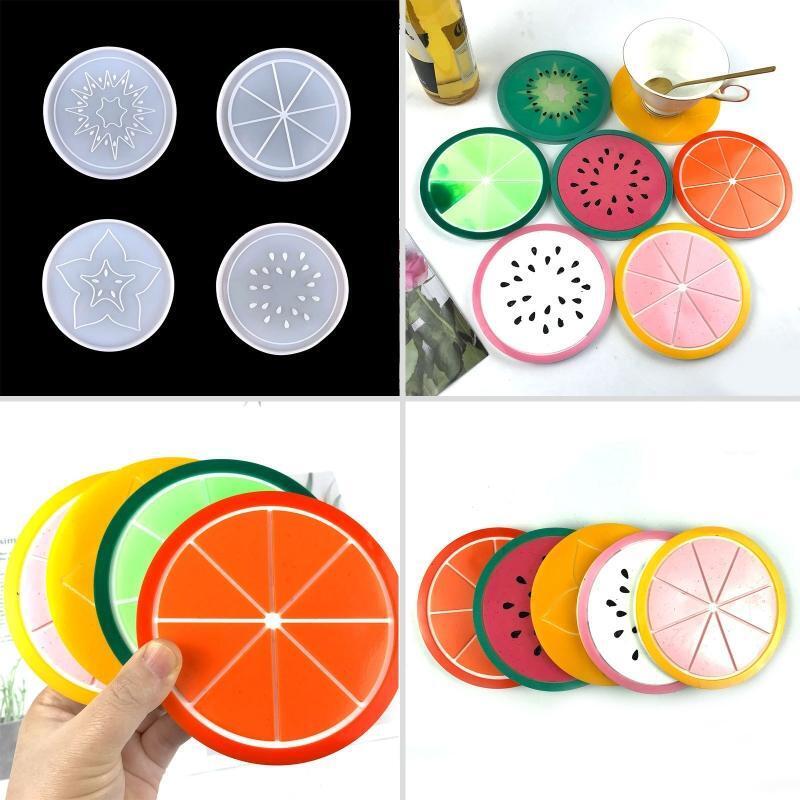 Coaster Mold DIY Silicone Anti-Scald Heat Insulation Pad Home Desktop Decoration