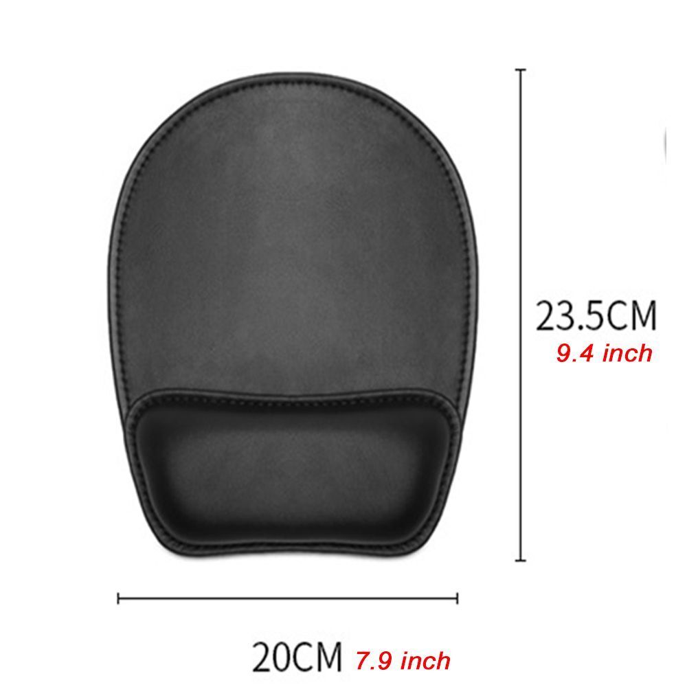 Ergonomic PU Comfortable Non Slip Wrist Rest Hand Support Mouse Pad Mice Mat