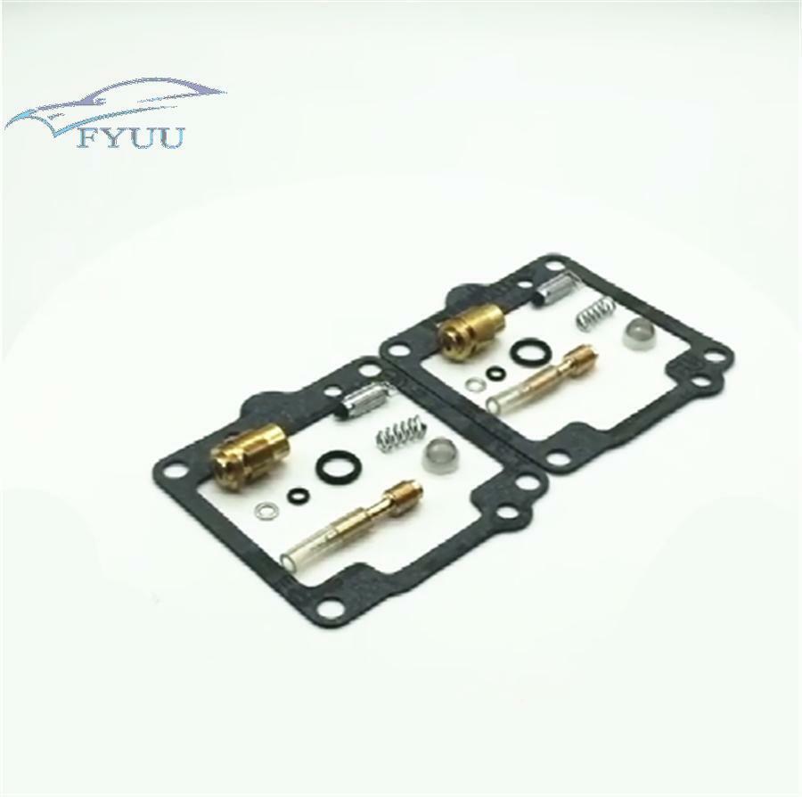 2SET For Yamaha XS650S XS 650 S 1981-1983 Carburetor Rebuild Repair Kit Set