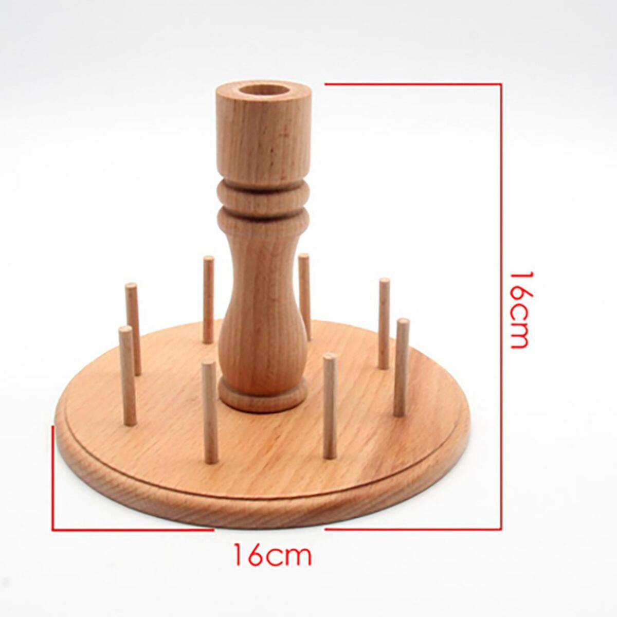 Durable  8 Spools Yarn Holder Sewing Rack Crocheting