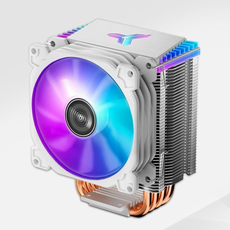 RGB CPU Cooler Fan Silent PWM Fan Chassis Radiator for intel/amd/LGA 775/1156