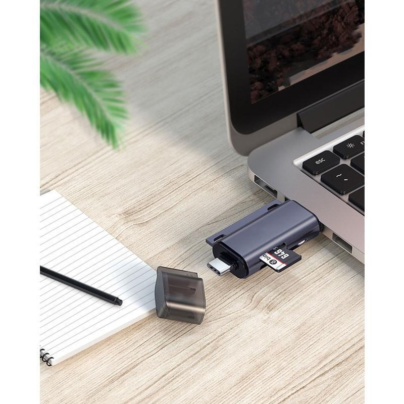 High SpeedAll In 1 Mini Adapter New Usb 2.0 Micro-SD TF M2 MS Flash Card Reader