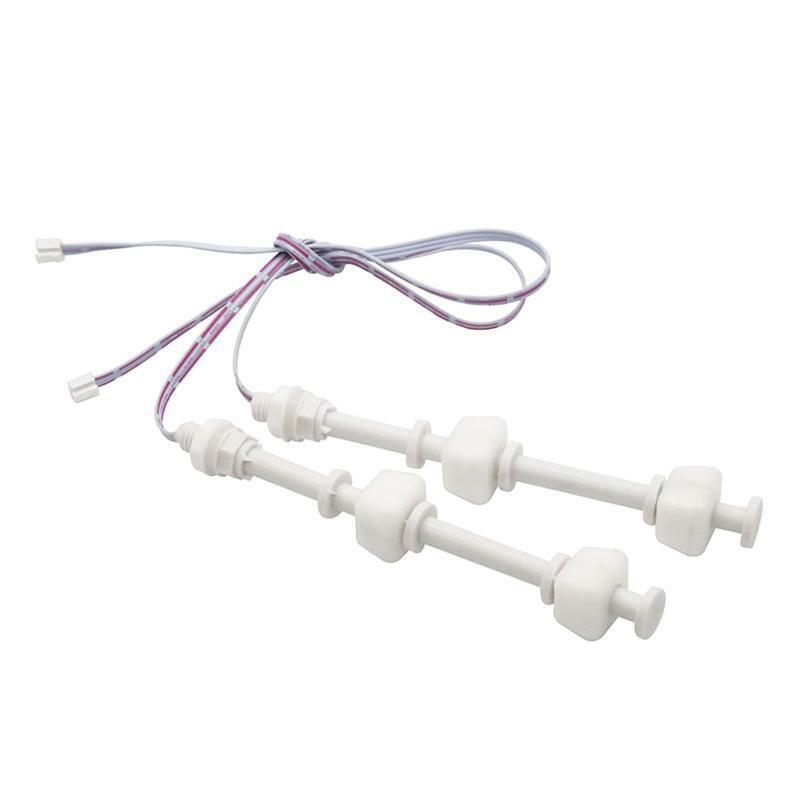 Side Installation Wired Water Liquid Level Sensor PP Dual Ball Float Switch
