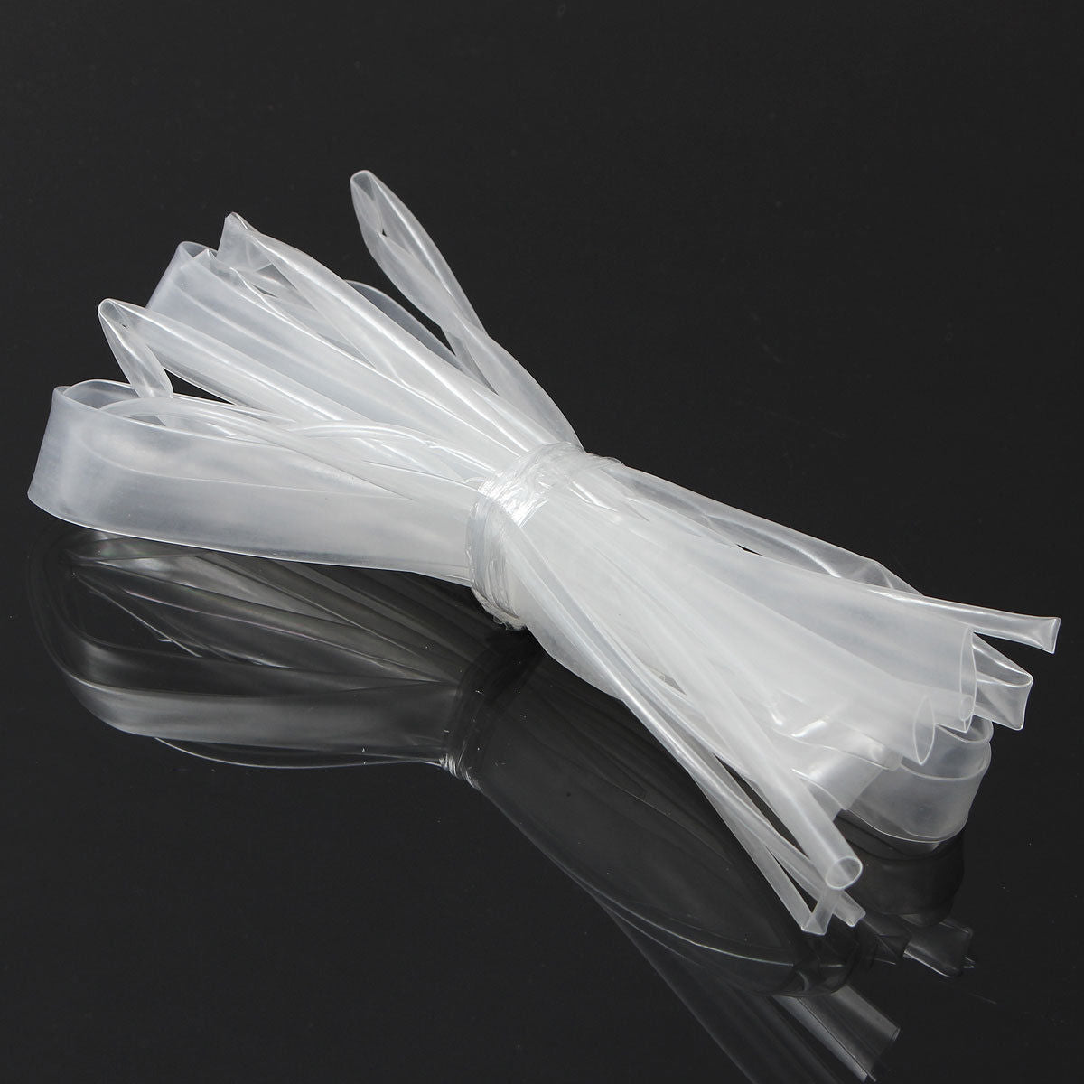 5pcs 1m  2:1 Heat Shrink Tubing Polyolefin Transparent Tube Sleeving Set