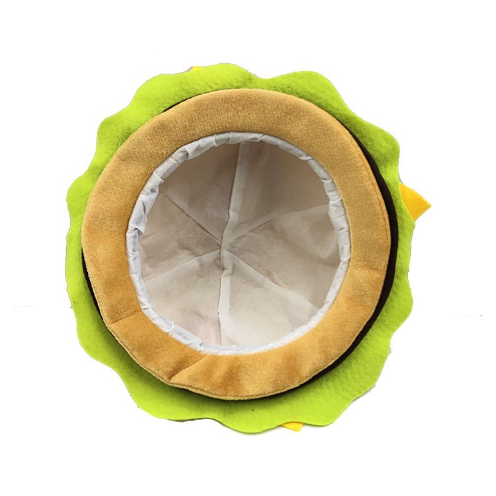 Fabric Party Supplies Hamburger Hat Fast Food  Hat Food Hat Costume Accessory