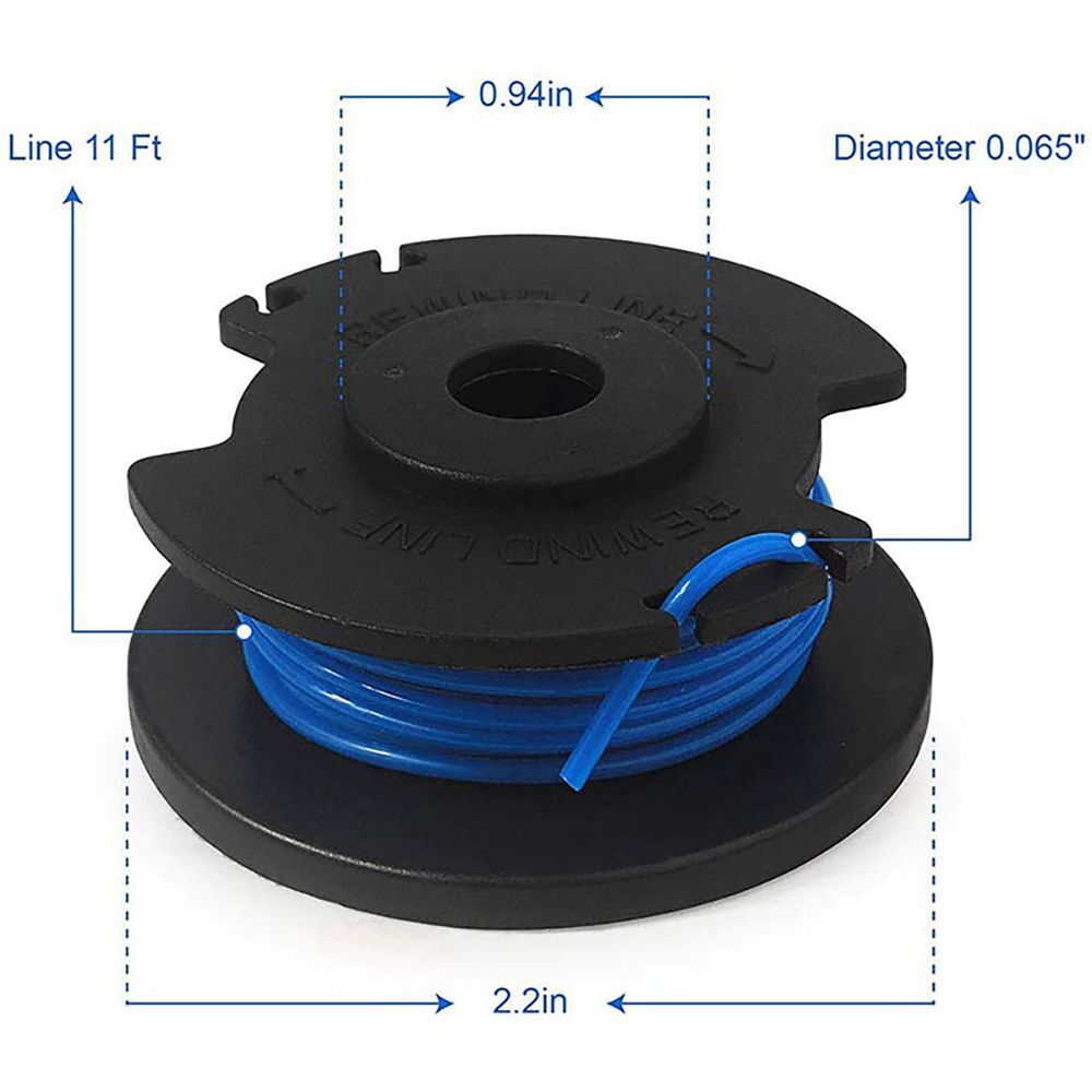 Replace Trimmer Spool Cap Spool Trimmer Mowing Head Cap for Ryobi AC14RL3A