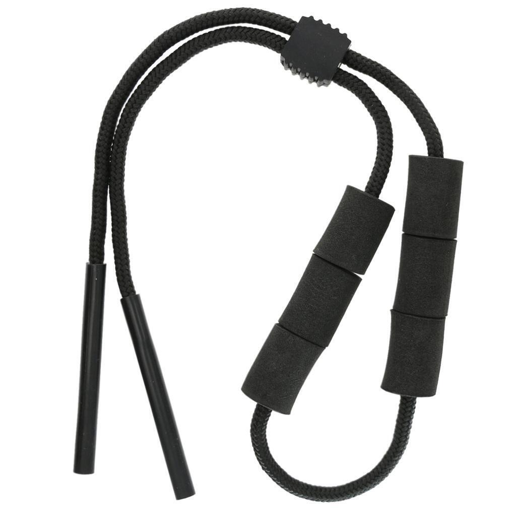 Sports Diving Eyeglasses Rope Cord Glass String Lanyard Chain Holder  Black