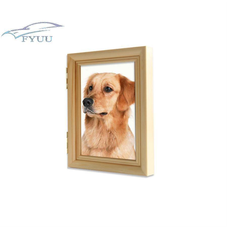 Personalised Dog Memorial Photo Frame Gift Engraved Pet paw print Universal NEW