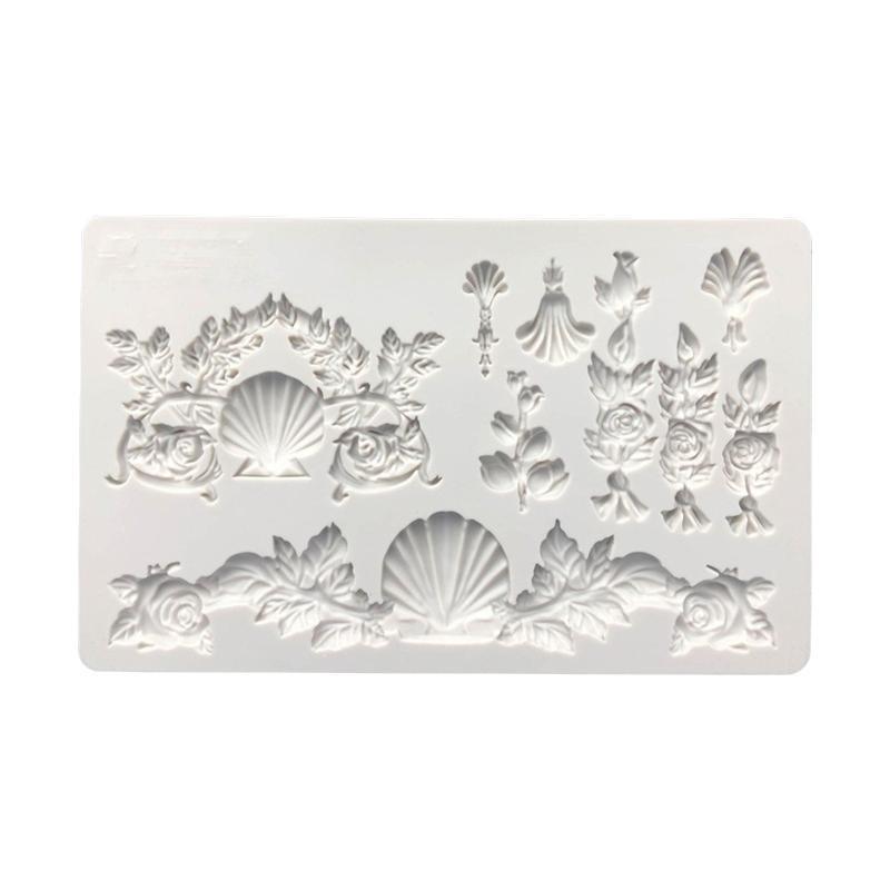 Silicone Fondant Moulds Cake Chocolate Decoration Handmade Soap Plaster Molds