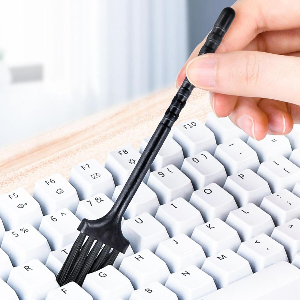10Pcs Keyboard Brush Kit Portable Anti Static Cleaner Tools for Electronics