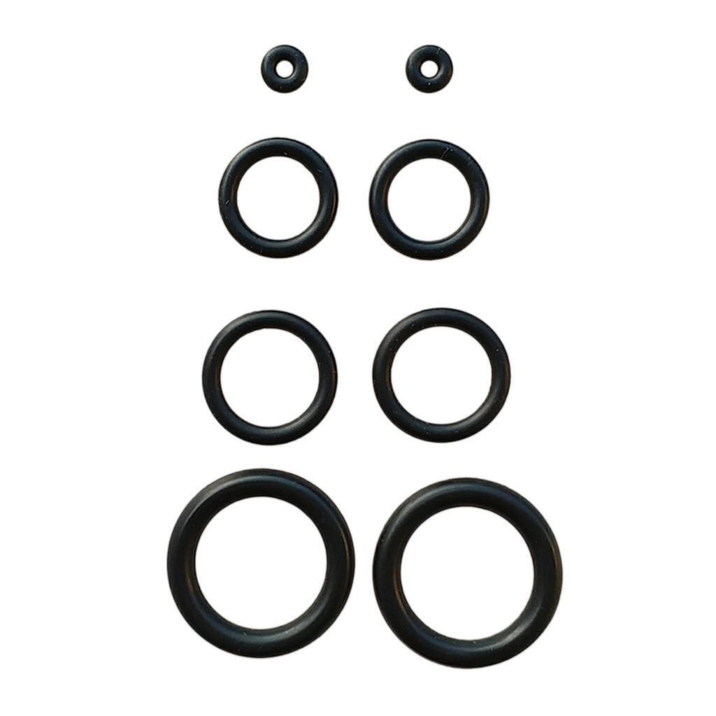 8Pcs Rubber Scuba Diving Tank Regulator Valve O-Ring Kit Repair Tool Accessories