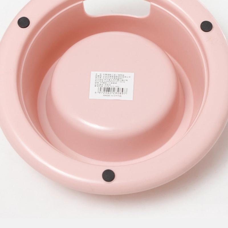 Kitty Bowl with Non-Spill Edge Raised Dog Cat Feeder Food Water Bowls Indoor