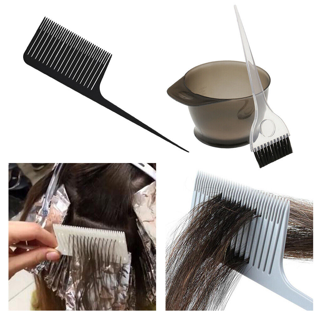 3x  Tint  Bowl Brush Weaving Foiling Comb Highlighting Kits
