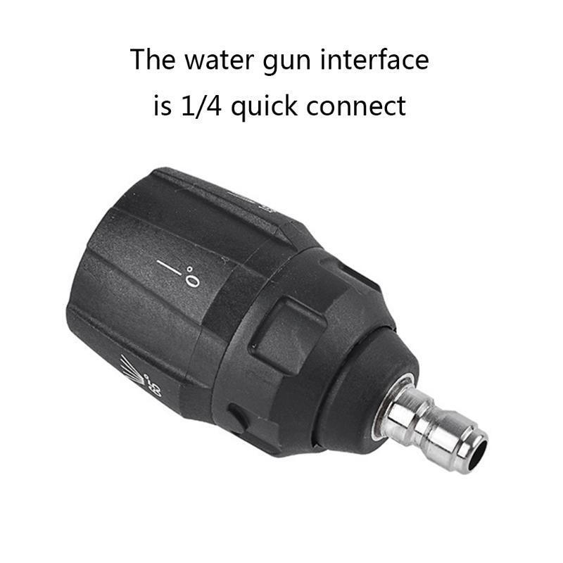 Black Spray High Pressure Nozzle for Car Garden Cleaning Washer