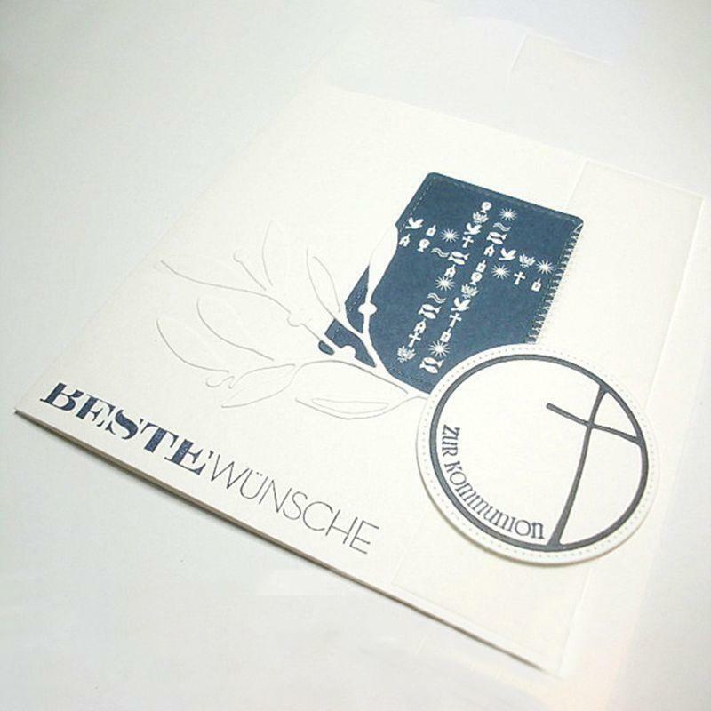 Round Cross Metal Cutting Dies Stencil Scrapbooking DIY Album Card Embossing
